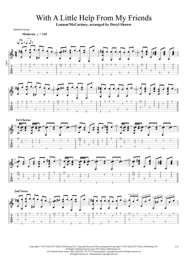 With A Little Help From My Friends (arr. Daryl Shawn)