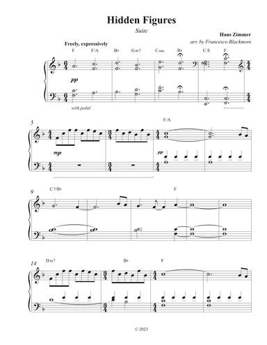 Katherine (arr. Francesco Blackmore)