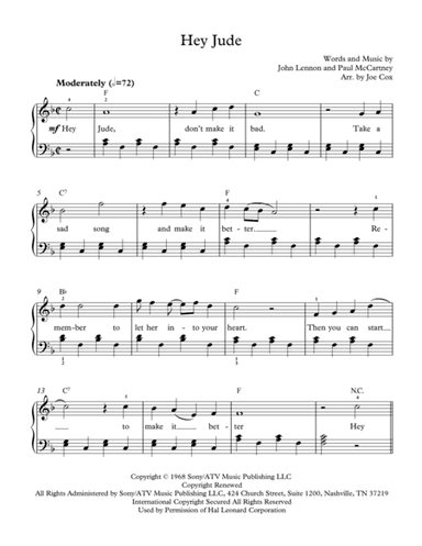 Hey Jude (arr. Joe Cox)