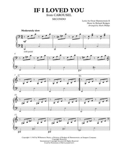 If I Loved You (arr. Mark Phillips)
