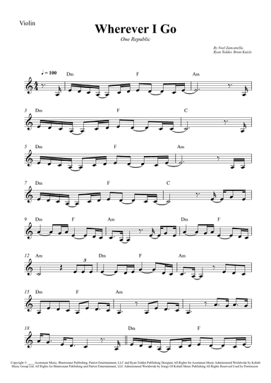 Wherever I Go (arr. Wesley S. SIlva)