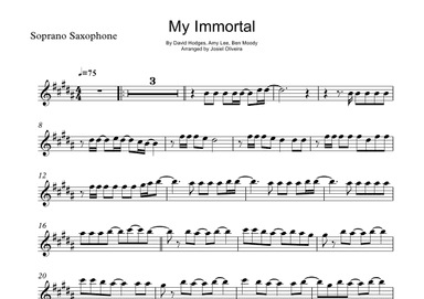 My Immortal (arr. Josiel Oliveira)