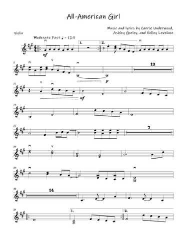All-american Girl (arr. David Lartey)
