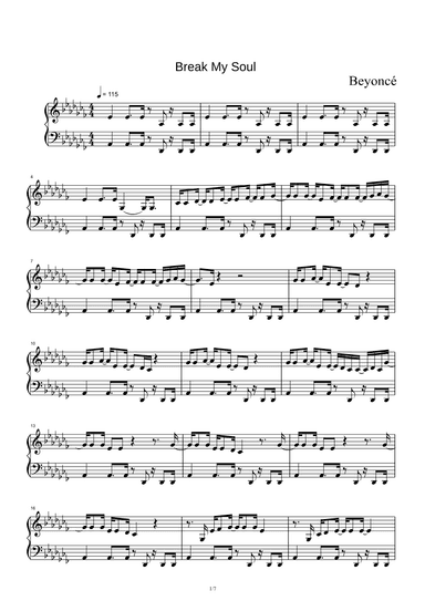 Break My Soul (arr. Beyonce)