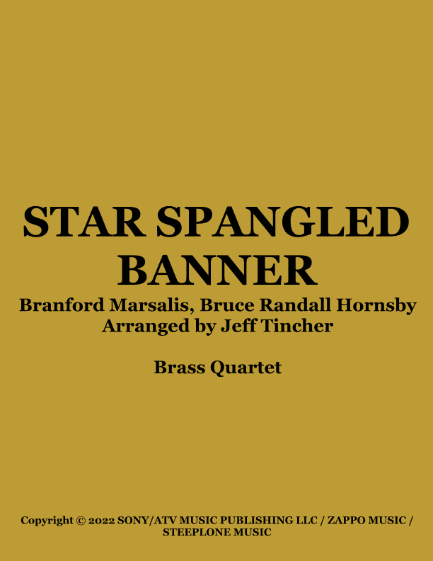 Star Spangled Banner (arr. Jeff Tincher)