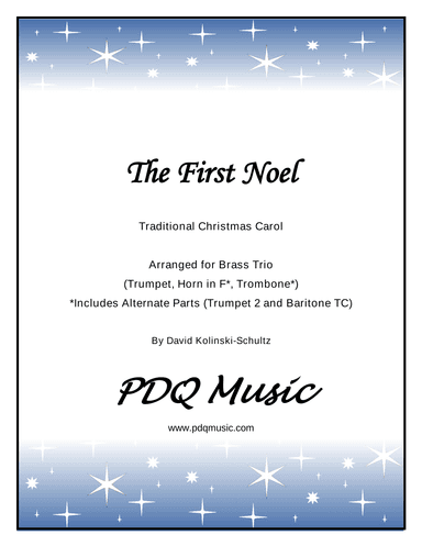 The First Noel (arr. David Kolinski-Schultz)