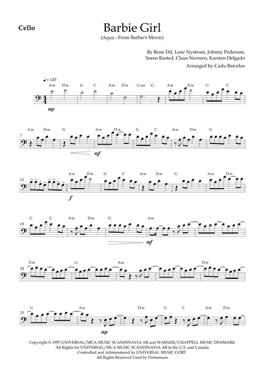 Barbie Girl (arr. Cadu Barcelos)