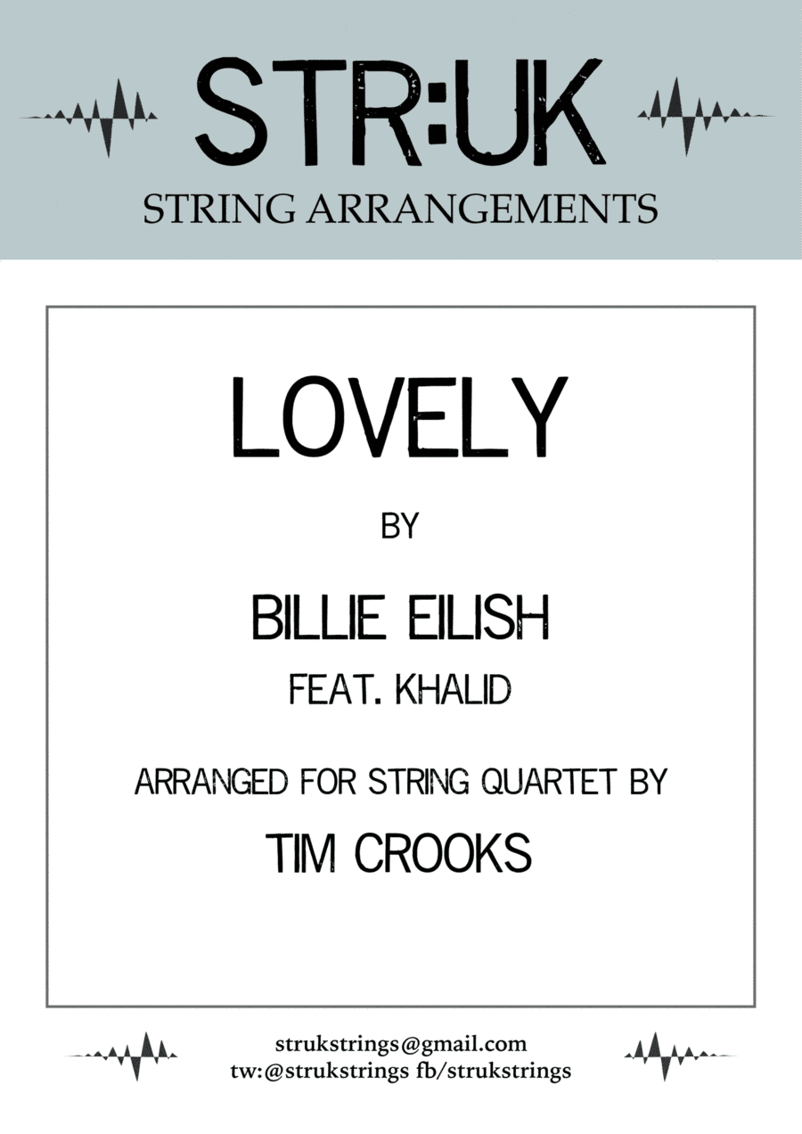 Lovely (arr. Tim Crooks)