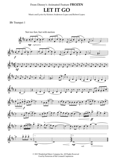 Let It Go (from Frozen) (arr. Diego Marani)