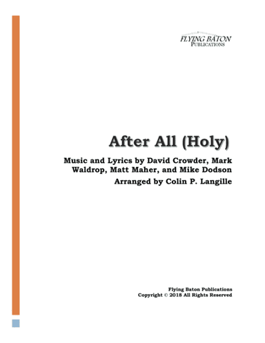 After All (holy) (arr. Colin P. Langille)