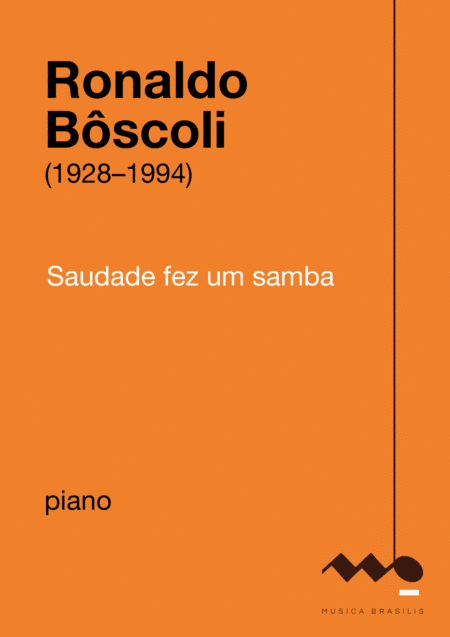 Saudade fez um samba