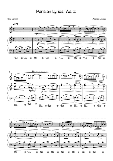 Parisian lyrical waltz