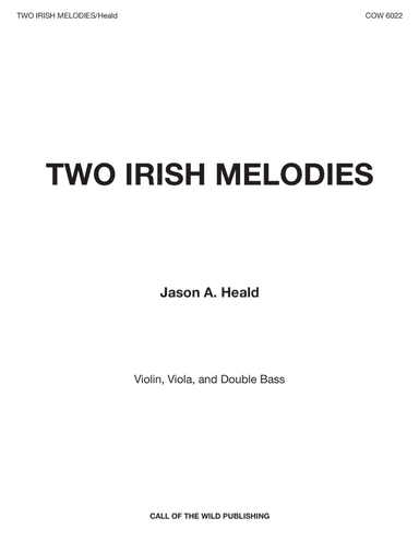 "Two Irish Melodies" for string trio (arr. Jason A. Heald)