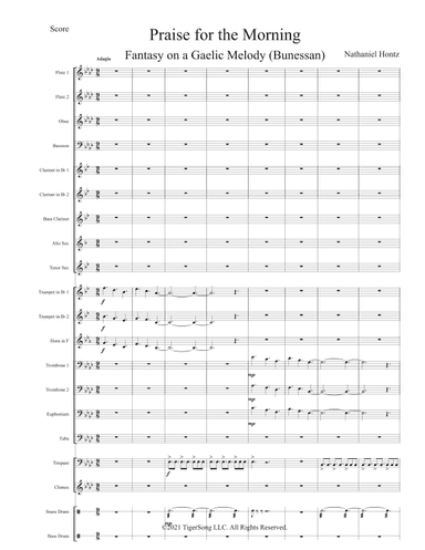 Praise for the Morning: Fantasy on an Gaelic Melody