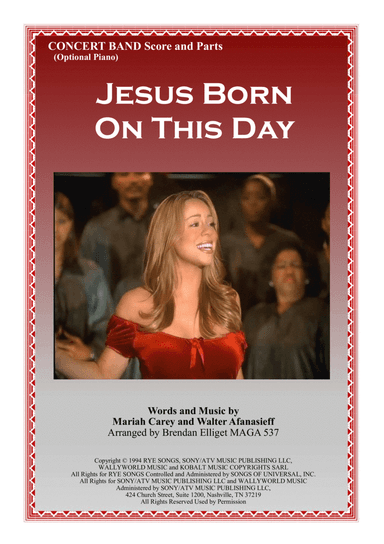 Jesus Born On This Day (arr. Brendan Elliget MAGA 537)