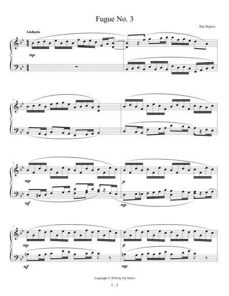 Fugue No.3