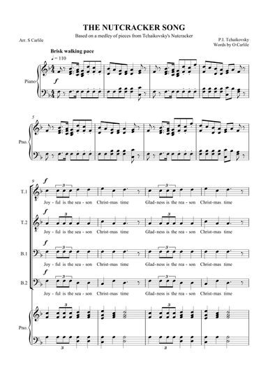 The Nutcracker Song (arr. SCMusic)
