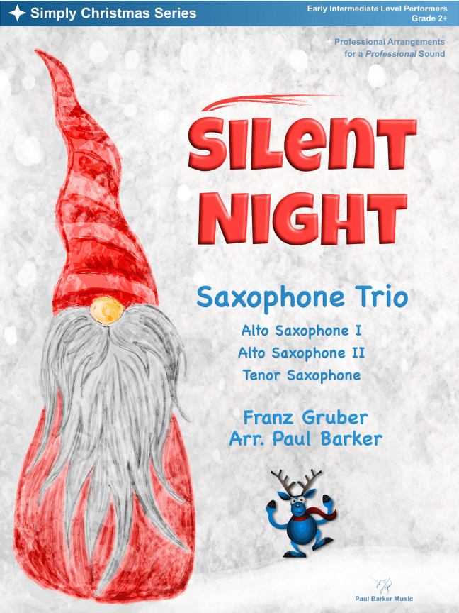 Silent Night (Saxophone Trio) (arr. Paul Barker)