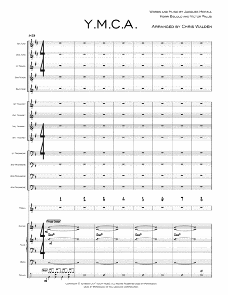Y.M.C.A. (arr. Chris Walden)