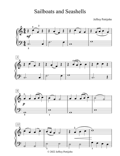 Sailboats and Seashells