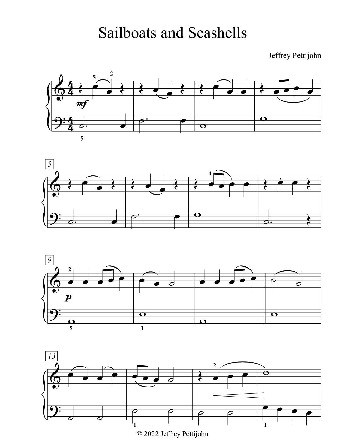 Sailboats and Seashells