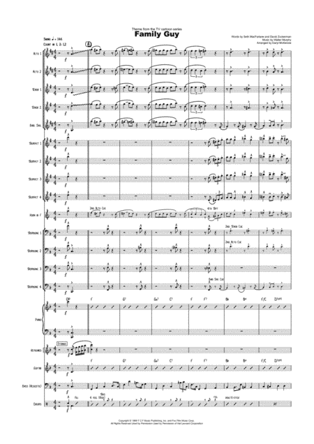 Theme From Family Guy (arr. Daryl McKenzie)