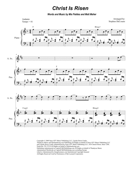 Christ Is Risen (arr. Stephen DeCesare)