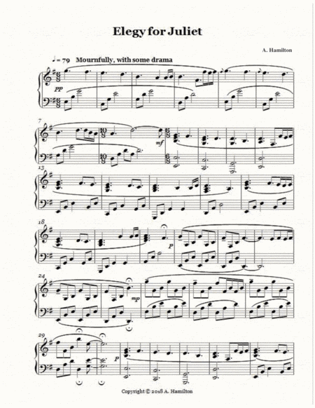 Elegy for Juliet