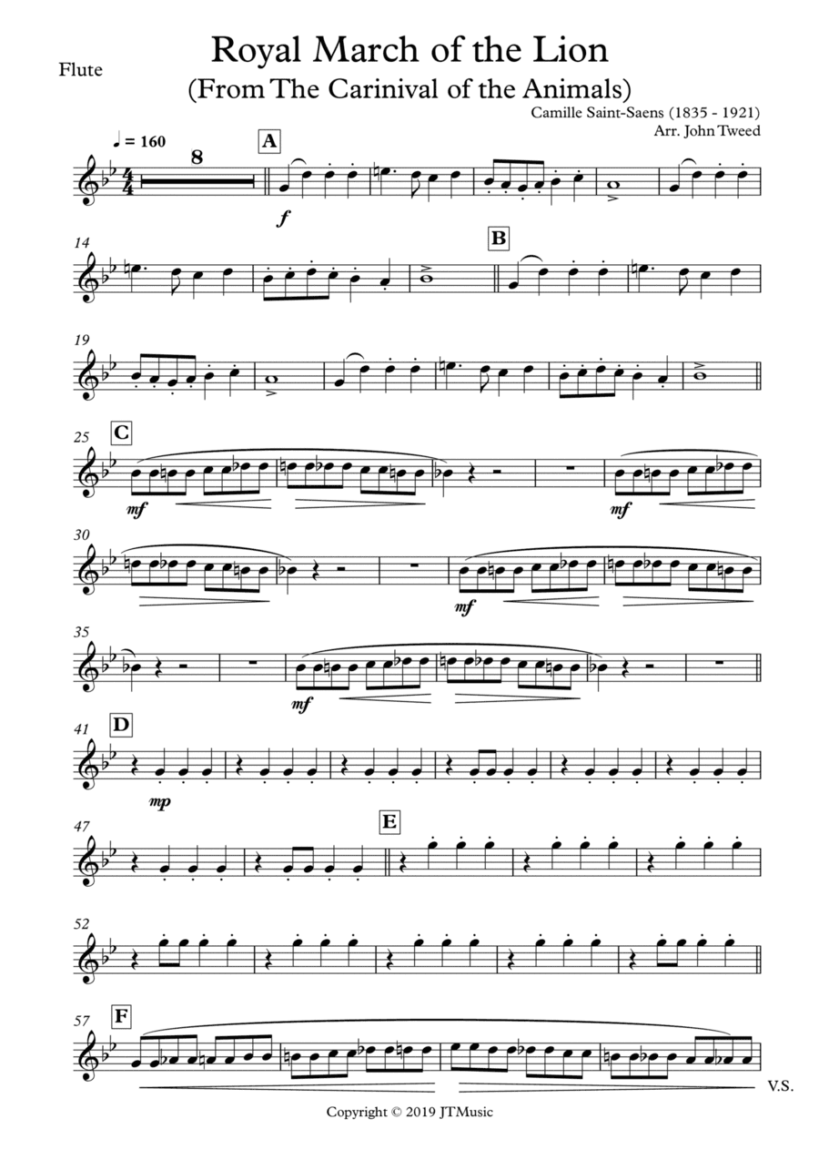 Royal March of the Lion (arr. John Tweed)