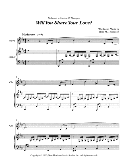 Will You Share Your Love