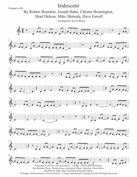 Iridescent (arr. Kevin Busse)