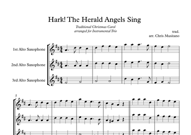 Hark! The Herald Angels Sing (arr. Chris Musitano)