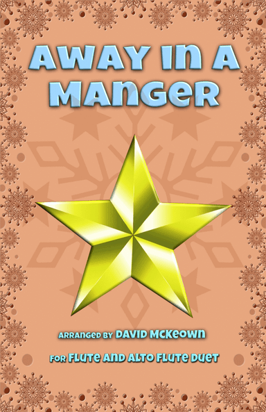 Away in a Manger, Jazz Style, for Flute and Alto Flute Duet (arr. David McKeown)
