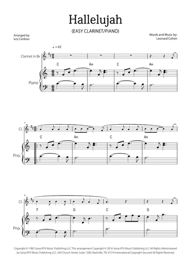 Hallelujah (arr. Iury Cardoso)