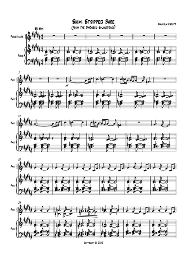 Shimi Stripped Bare (from the OmOneko soundtrack)