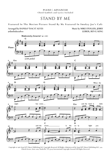 Stand By Me (arr. Danilo "Daca" Alves)
