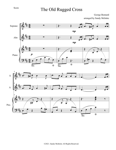 The Old Rugged Cross (arr. Sandy McIntire)