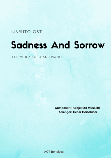 Sadness And Sorrow (arr. César Bortolucci)