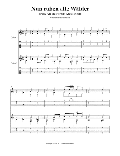Nun ruhen alle Wälder (Now All the Forests Are at Rest) (arr. Mark Phillips)
