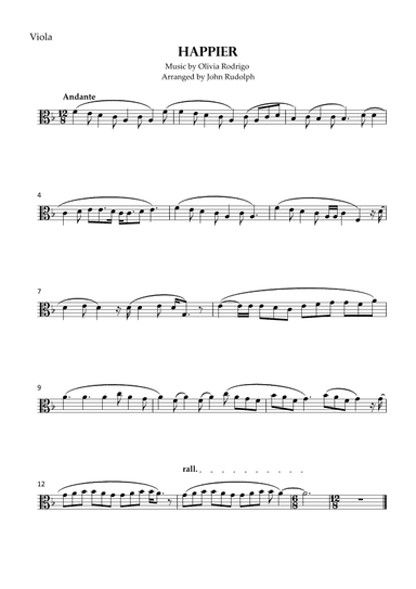 Happier (arr. John Rudolph)