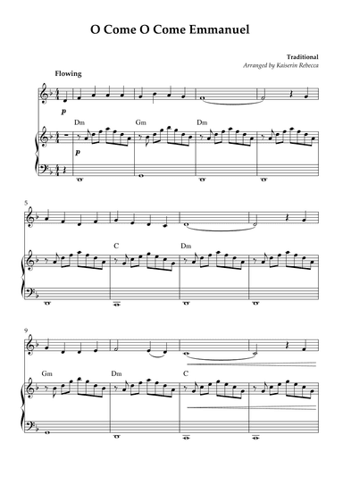 O Come O Come Emmanuel (arr. Kaiserin Rebecca)
