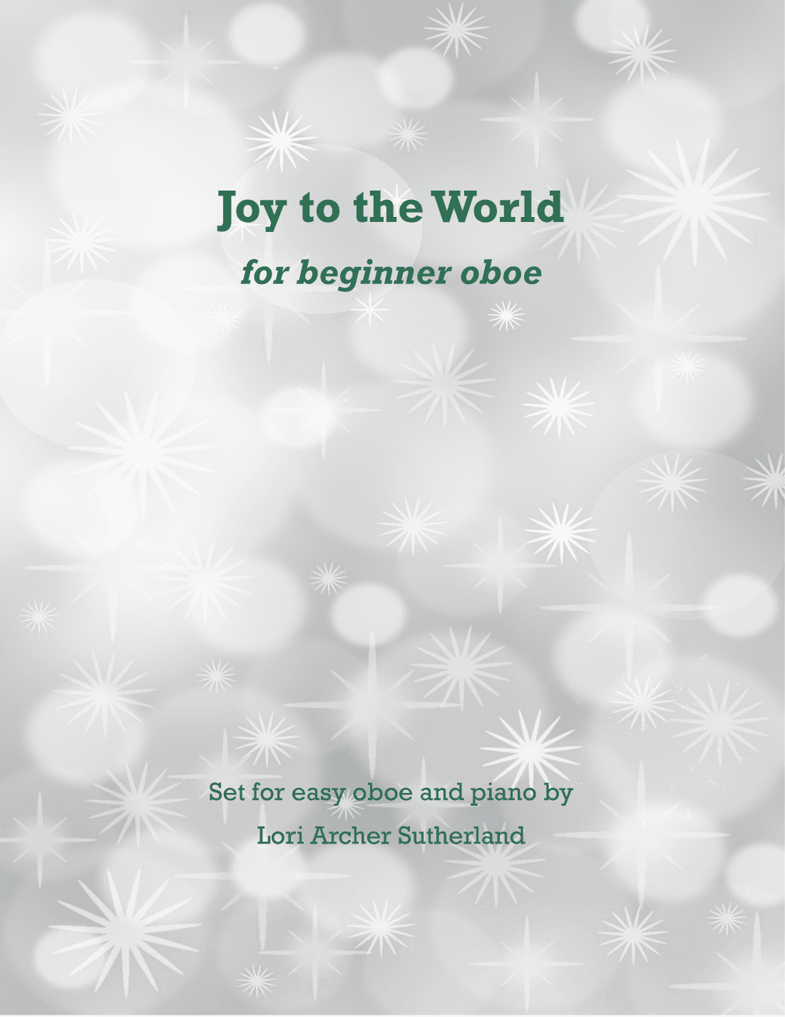 Joy to the World (arr. Lori Archer Sutherland)