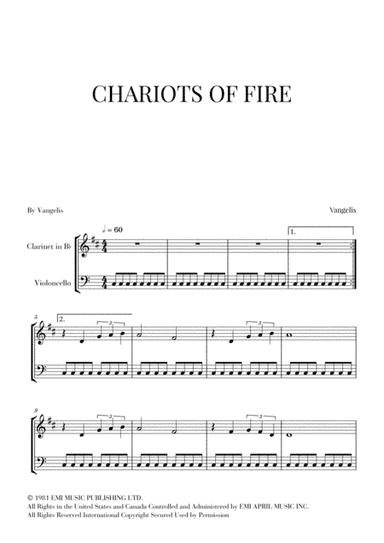 Chariots Of Fire (arr. Cadenza Editions)