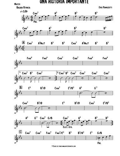 Una Storia Importante (arr. Mateo Aguilar)