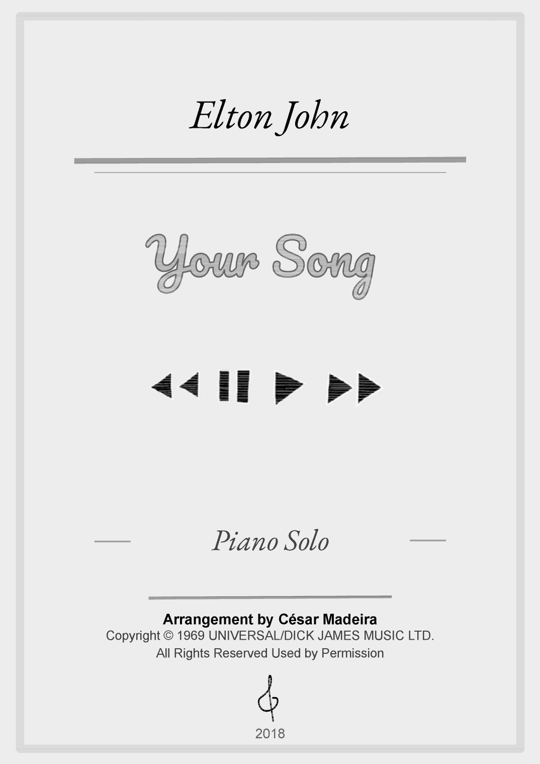 Your Song (arr. César Madeira)