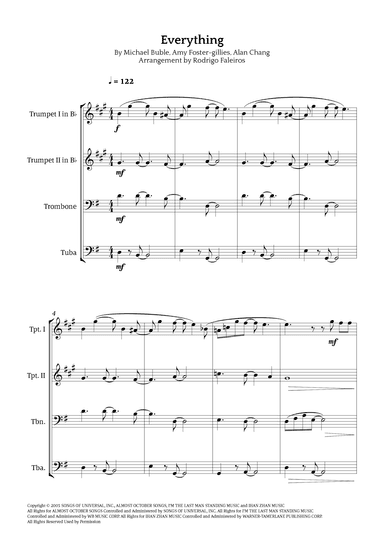 Everything (arr. Rodrigo Faleiros)