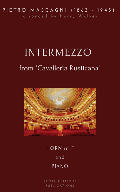 Mascagni: Intermezzo (for Horn in F and Piano) (arr. Harry Walker)