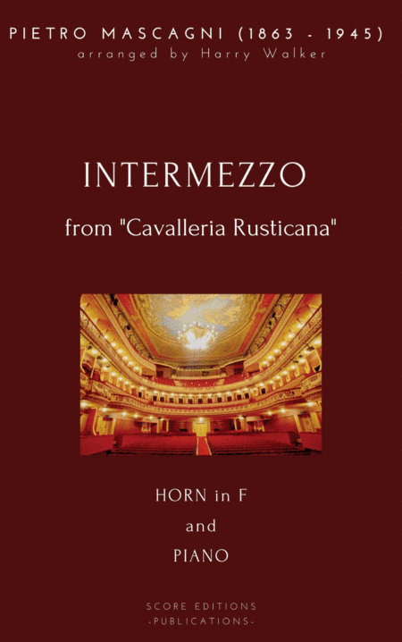 Mascagni: Intermezzo (for Horn in F and Piano) (arr. Harry Walker)