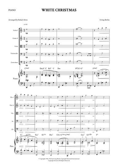 White Christmas (arr. Rafael Alves)