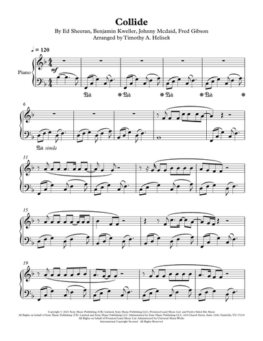 Collide (arr. Timothy A. Helisek)